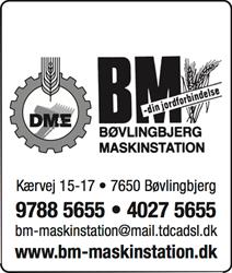 Bøvlingbjerg Maskinstation, åbningstider