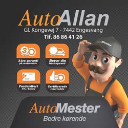 Autoallan i Engesvang (N) åbningstider