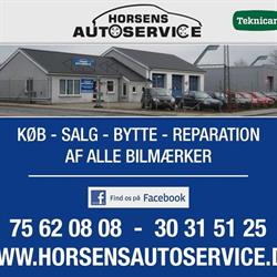 Horsens Autoservice ApS, åbningstider