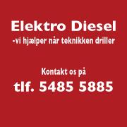 Elektro Diesel Aps, Nykøbing F åbningstider