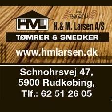 H&M Larsen A/S, Rudkøbing åbningstider