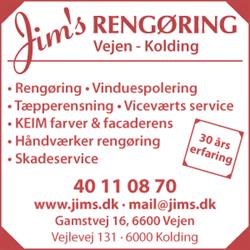 Jim's Rengøring, Vejen åbningstider