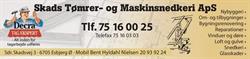 Skads Tømrer- og Maskinsnedkeri ApS i Esbjerg (N) åbningstider