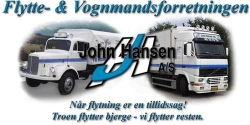 Flytte - & Vognmandsforretningen John Hansen A/S i København (S) åbningstider